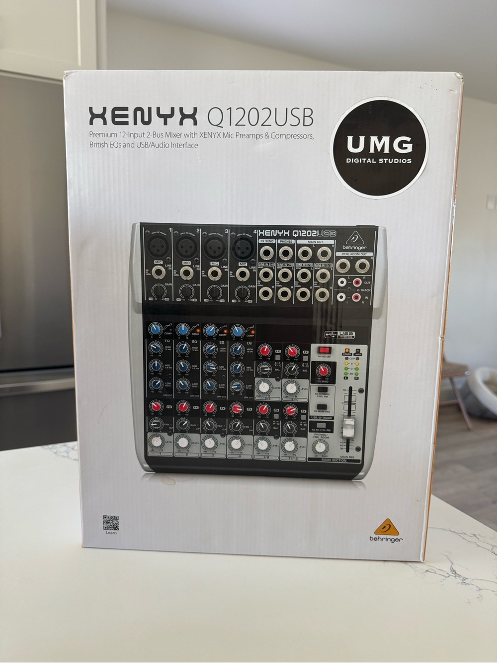 XENYX Q1202USB Mixer - Black